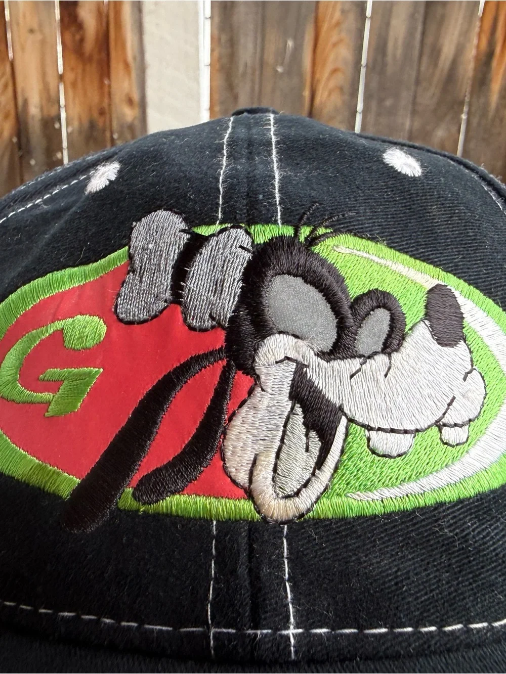 Vintage 90’s Disney Goofy SnapBack Hat Mickey Inc. Embroidered Hat